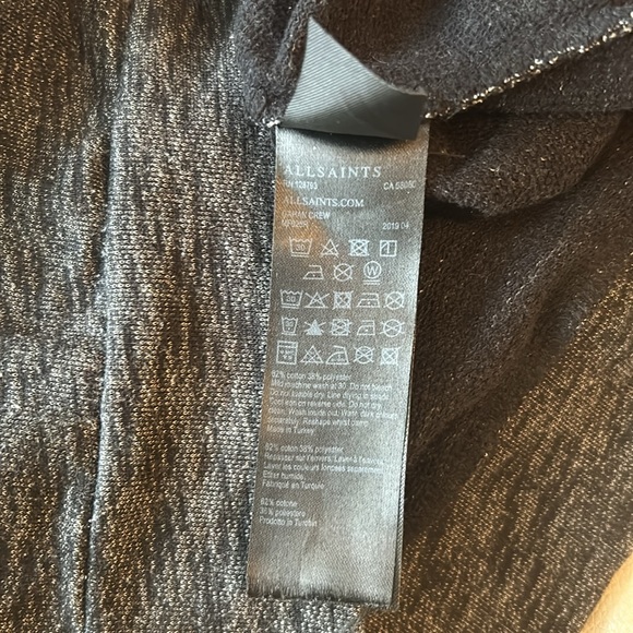 ALLSAINTS Crew Neck Ramskull Jumper Sweater - size M - Picture 6 of 6